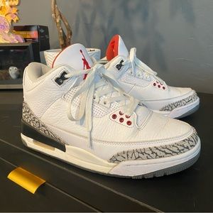 Jordan 3 Freethrow Line Cement size 9.5